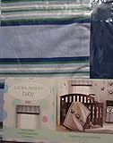 Laura Ashley Pirate Adventure Blue Green White Striped Window Valance by Laura Ashley [並行輸入品]