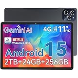 【Android 15 AI タブレット 初登場】Tabwee W90 アンドロイド 15 タブレット 11インチ 24GB+256GB