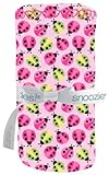 Baby Snoozies! Fleece Nursery Blanket (Pink - Baby Bugs) by Snoozies
