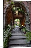Robティレープレミアムシックラップキャンバス壁アート印刷題名メキシコ、Guanajuato、San Miguel de Allende、Casa Luna Pila Seca 32" x 48" 2