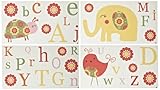 CoCo & Company Removable Wall Appliques Alphabet Sweeties (Discontinued by Manufacturer) [並行輸入品]