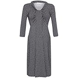 JoJo Maman Bebeジョジョママンベベ(イギリス)/Knot Front Dress ダイヤプリントマタニティドレス/UKサイズS(日本サイズM)/B4815DIAS