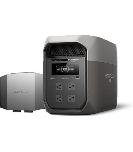 Amazon.co.jp: EcoFlow ポータブル電源 DELTA 3 Max Plus + 非常用