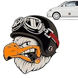 アメリカンイーグルステッカー - アメリカンイーグルバンパーステッカー車の装飾 - パーソナライズされた車のデカールアメリカンイーグルオートバイヘルメット車のデカール防水ビニール日焼け防止バンパーステッカークリエイティブデカール、車、トラック、ノートパソコン、窓、オートバイ用