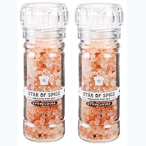 Amazon.co.jp: 【2種セット】ミル付き ヒマラヤピンクソルト110g
