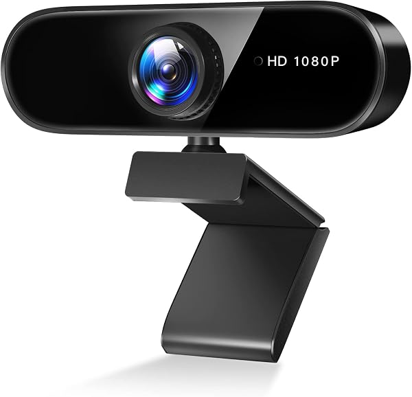 Webカメラ ウェブカメラ フルHD 1080P 【2026年アップグレード版】 高性能 200万画素 マイク内蔵 USB 挿すだけですぐ使える 自動光補正 超広角95° クリップ/スタンド式 三脚対応 外付けwebcam PCカメラ 幅広い互換性 ZOOM/SKYPE/WEB会議/ビデオ通話/テレワーク パソコン Windows Mac Chrome 日本語説明書付き - 1