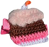 マンディ ベビー ヘアクリップ First Birthday Cake Chocolate