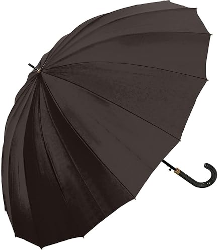 Amazon.co.jp: Waterfront 長傘 雨傘 『 16Kムジ ジャンプ 』 ブラック