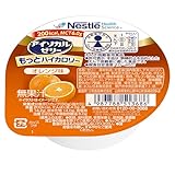 Nestle(ネスレ) アイソカル ゼリー もっとハイカロリー オレンジ味 50g×24個 ハイカロリーゼリー 栄養補助食品 介護食 (飲み込みやすい 高カロリー エネルギー ゼリー)