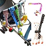 哺乳瓶のスーザストラップクリップホルダーカラーランダム