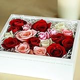 ［ビズフラワー］フラワーバス バラ風呂 レッド系