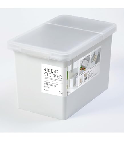 Amazon｜Tupperware プラスチック製ライスキーパー - 5kg、マルチ