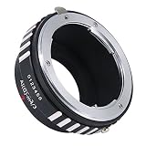 Haoge マニュアルレンズマウントアダプター Nikkor G/F/AI/AIS/DマウントレンズをオリンパスとパナソニックマイクロフォーサーズMFT M4/3 M43マウントカメラに