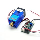405nmの産業500mwの青/紫ドットレーザーダイオードモジュール12Vのワット/ドライバーアウト＆TTL1-20Kヘルツ＆ロング・タイム・ワーキングIIIA