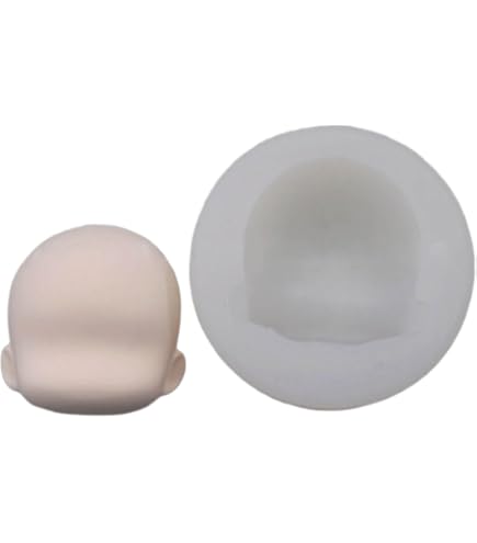 Amazon.co.jp: 型 人頭型 型 製作 型 粘土型 3Dフェイス 樹脂型 ケーキ