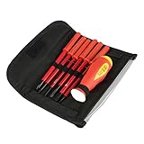 Yosoo ドライバーセット 電動スクリュードライバー 7pcs /セット 多機能 修理ツールキット 高耐圧 分解 修理 絶縁