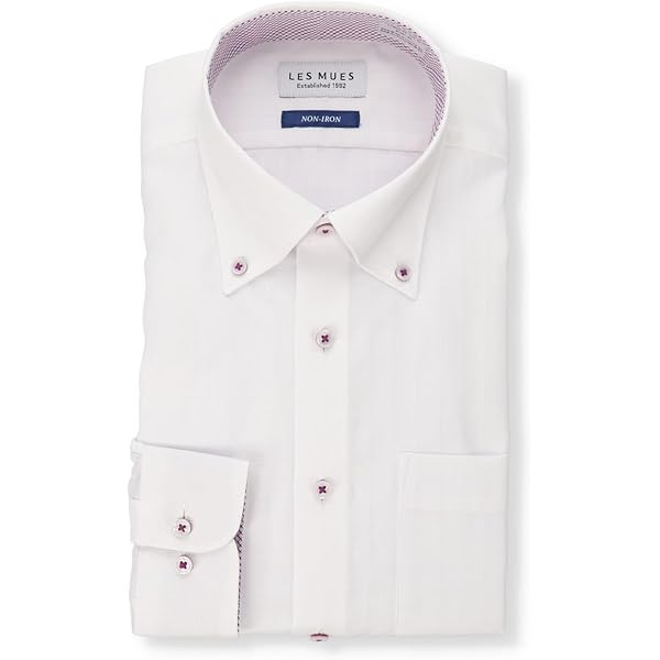 Amazon.co.jp: [アオキ] お手入れ簡単ノンアイロン 綿100 長袖