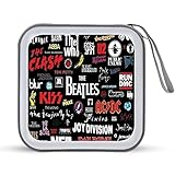 ビートルズ メディアケース BD/DVD/CDケース ブルーレイディスク対応 40枚収納 セミハード ARKETHONEY ファスナー付 キャラクター かわいい