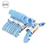 ベビーハンガースモールハンガーハンガー - ノンスリップ - スペースセーバー（40本組）