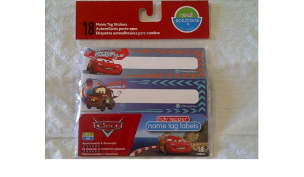Amazon カーズ ネームタグラベル 7936 ディズニー Cars 名札 名前シール ステッカー キャラクター ベビー グッズ ベビーマグ ベビー マタニティ 通販
