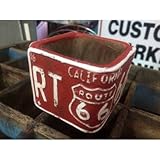 ルート66 プランター S レッド ROUTE66 ガーデニング 世田谷ベース アメリカ雑貨 アメリカン雑貨