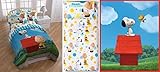 Disney The Peanuts Movie Best Friends Twin Bedding Collection with Twin Comforter, Twin 3-Pc Sheet S