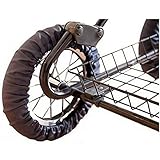 ベビーカー タイヤカバー 12cm-16cm オックスフォード 車輪 汚れ 劣化 傷防止