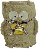 Jack and Friends Cuddly Animal Baby Plush Owl Blanket by Jack & Friends