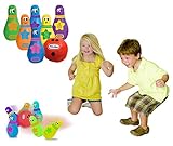 Little Tikes – ソフトBowlingセット – Comes With 1ソフトボーリングボールと6ソフトピン。