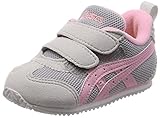 [アシックス] ベビーシューズ メキシコナロー Baby 4 グレイシャーグレー/ピンク 14.5 cm