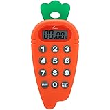 インターリンクス キッチンタイマー 野菜シリーズ ニンジン LT005R オレンジ ストップウォッチとしても使えるカウントアップ機能