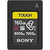 【動画・連写に】ソニー CFexpress Type Aメモリーカード CEA-G160T TOUGH 160GB(ILCE-1/FX6/FX3/ILCE-7SM3/ILCE-7M4対応)
