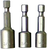 Vermont American 15178 3-Piece Non-Magnetic Nutsetter Set [並行輸入品]