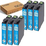 エプソン(Epson)用 IC6CL50 IC50 互換インクカートリッジ【ICC50 シアン 6本セット】増量 純正品と併用可能『最新ICチップ搭載/残量表示/個包装』対応機種:EP-301/EP-302/EP-4004/EP-702A/EP-703A/EP-704A/EP-705A/EP-774A/EP-801A/EP-802A/EP-803A/EP-803AW/EP-804A/EP-804AR/EP-804ARU/EP-804AU/EP-804AW/EP-804AWU/EP-901A/EP-901F/EP-902A/EP-903A/EP-903F/EP-904A/EP-904F/PM-A820/PM-A840/PM-A840S/PM-A920/PM-A940/PM-D870/PM-G4500/PM-G850/PM-G860/PM-T960 プリンター ISO14001/ISO9001認証工場