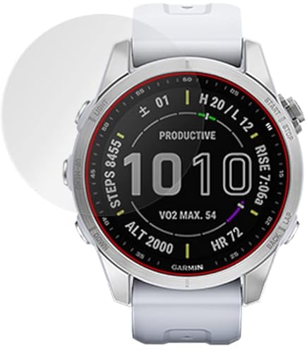 Amazon.co.jp: ガーミン 液晶保護フィルム fenix7S用 ブラック 小