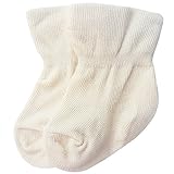 甘い新生児用品一式オーガニックコットン幼児ソックス1Pair (Beige)