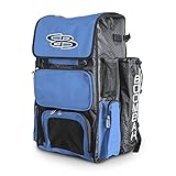 (ブームバー) Boombah スーパーパック バットパック – バックパックバージョン(車輪なし) – バット4本まで収納可–57色のカラーオプション – 野球またはソフトボール用 ブラウン BPS