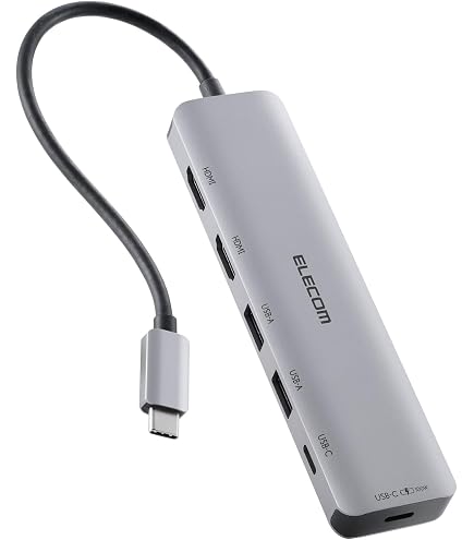 ドッキングステーション タイプC ハブ HDMI SD 画面オンオフスイッチ 