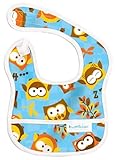 Bumkins Waterproof Starter Bib, 6 to 9 months, Blue Owl by Bumkins [並行輸入品]