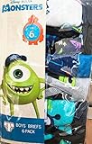【Disney PIXAR】MONSTERS,INC. (モンスターズインク) ボーイズパンツ 6枚セット サイズ：120cm 男児 男の子 年長さん 6歳 6才 120センチ Disney(ディズニ