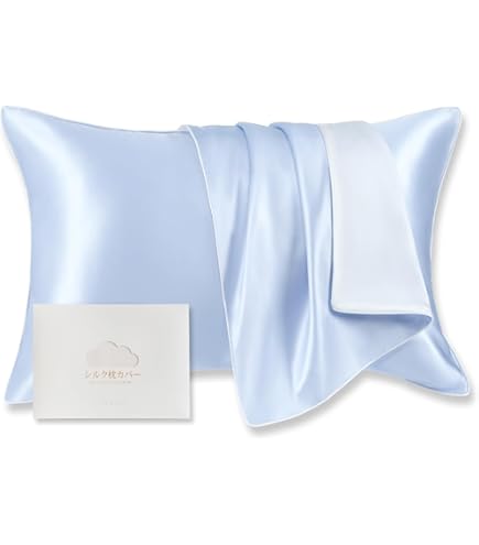 Amazon｜ZIMASILK 100％豪華な25匁クワシルク枕カバー、美肌、美髪と