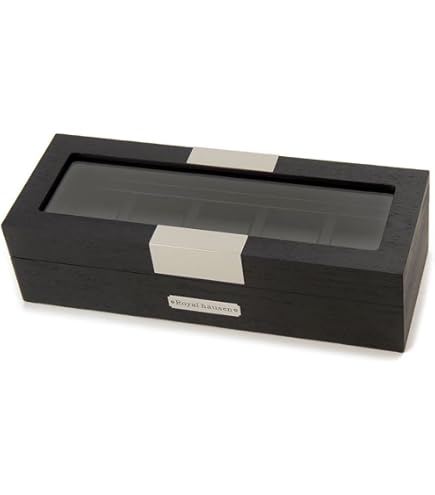 Amazon.co.jp: 時計収納BOX 牛革 5本用 189994 [時計