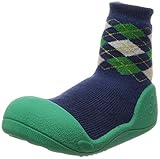[アティパス] ソックスシューズ Argyle Green ベビー アーガイル グリーン S/M/L表示 XL(13.5cm)(13.5 cm)