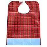 Kesoto 洗濯可能　防水性　障害援助　大人　食事　防水　布　プロテクター　防汚　保護　清潔　　エプロン