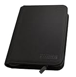 9 Pocket Zipfolio Xenoskin Deck Case, Mini Black [並行輸入品]