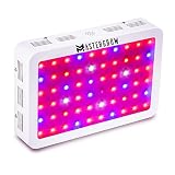 MasterGrow 600WフルスペクトルLED，植物灯/植物育成用LEDライト，新型ダブルチップ，10W*60pcsフルスペクトルLED，水耕栽培ライト，野菜工場、植物農園、植物栽培工場