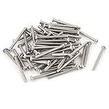 フィリップスパンヘッドボルト，SODIAL(R) M3 x 30ミリメートル 304ステンレス鋼フィリップスパンヘッドボルトボルト60個