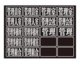 ナンバーシート 管理会社他 PNS-17 新協和
