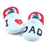 (プタス) Putars 赤ちゃん靴 ファーストシューズ ベビーシューズ 女の子 男の子 可愛い I LOVE MOM DAD 柔らかい 歩行練習 履き心地いい 記念日 出産お祝いプレゼント 0-18
