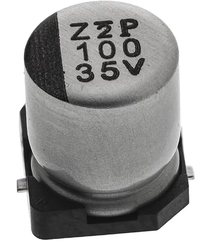 Amazon.co.jp: uxcell 電解コンデンサ SMDアルミ電解コンデンサ 100uF 